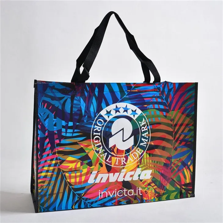 Экологически чистая сумка для покупок из полипропиленовой ткани