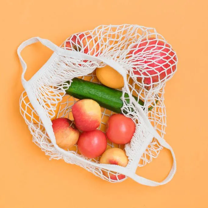 Vegetable Polyester Mesh Bag